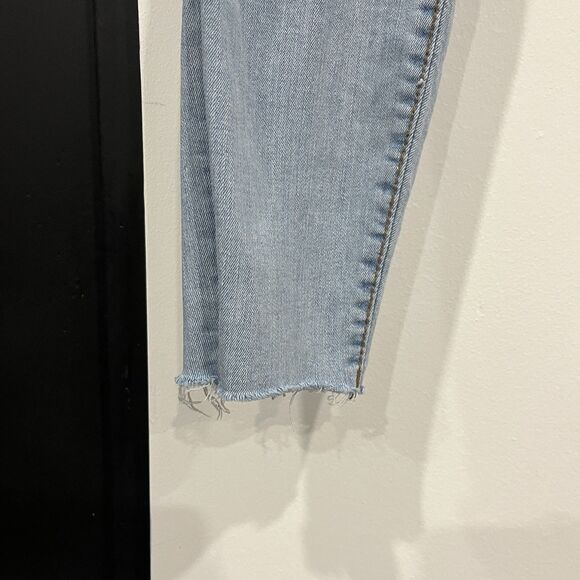 Kut From The Kloth Fab Ab Ankle Skinny Jeans Distressed Light Wash Size 4 - Picture 2 of 10